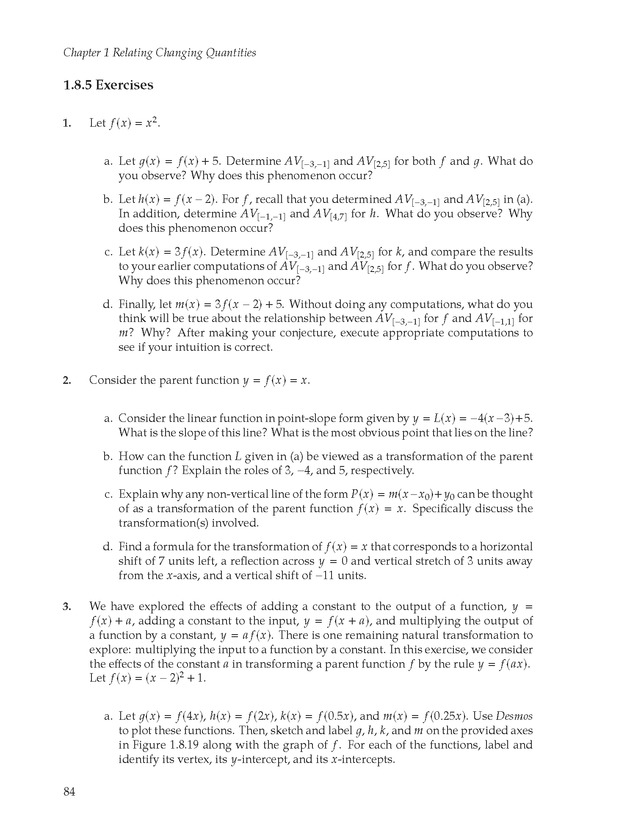 Active Preparation for Calculus - Page 84